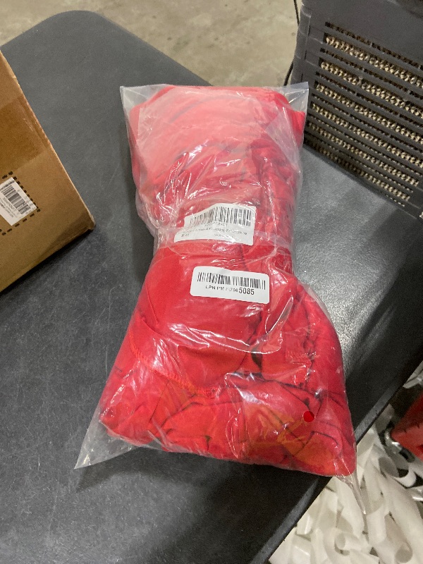 Photo 1 of 2 Panels 5ft X 10ft Red Backdrop Curtains for Party - WENSINL Polyester Wrinkle Free Backdrop Drapes for Wedding Engagement Birthday Stage Photobooth Backdrop Curtain Wall Decorations