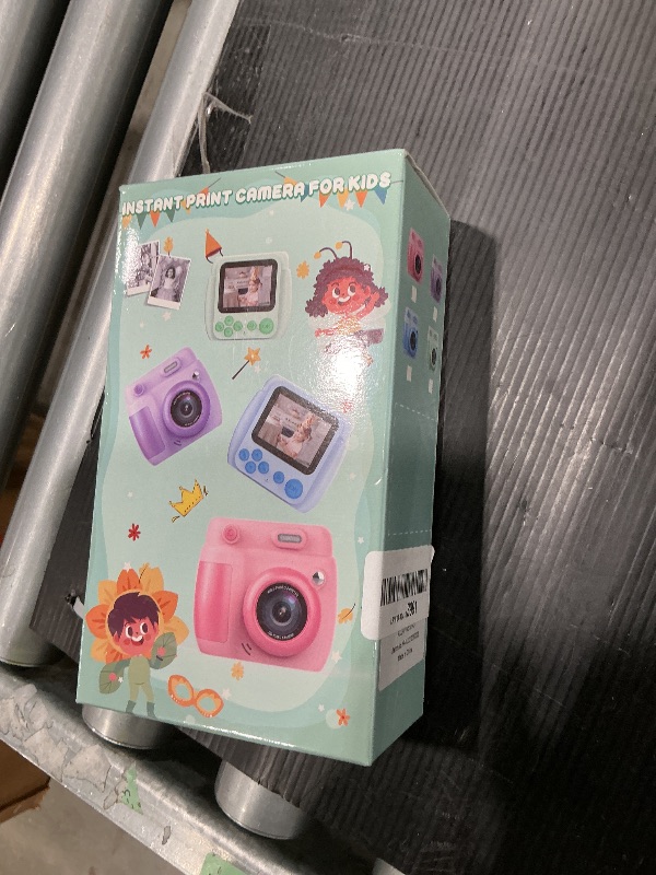 View 2 of **UNTESTED**
Kids Camera Instant Print, Christmas Birthday Gifts Toys for 3-10 Year Old Girls Boys, 1080P Video 20MP Toddler Digital Camera with 3 Rolls Printing Paper & 32GB Card - Pink