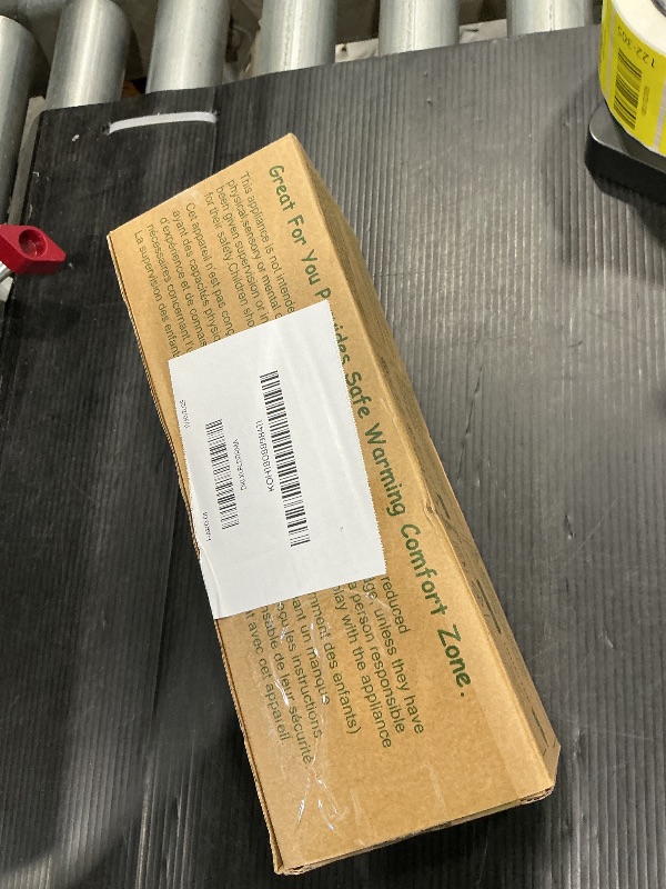 Photo 1 of Deepsoon Heating Pad,Electric Heating Pads for Back,Neck,Abdomen,Moist Heating Pad for Shoulder,Knee,Arms,Legs,Dry/Moist Heat & Auto Shut Off,Christmas Gifts for Men and Women,Light Gray,24x12 Inch