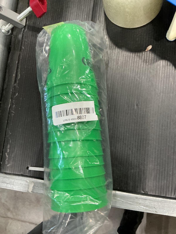 Photo 1 of ***ONLY CUPS*** Speed Stacks | Sport Stacking Competitor, Neon Green - 12 Cups, Holding Stem, With GX Timer And Mat | WSSA Approved