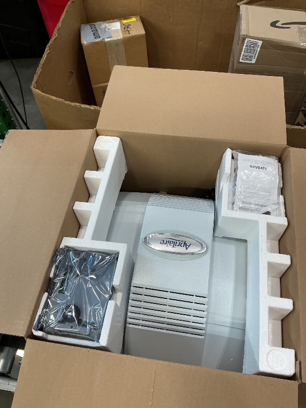 Photo 1 of AprilAire 700 Whole-House Humidifier, Automatic Fan Powered Furnace Humidifier, Large Capacity Whole-House Humidifier for Homes up to 5,300 Sq. Ft., White