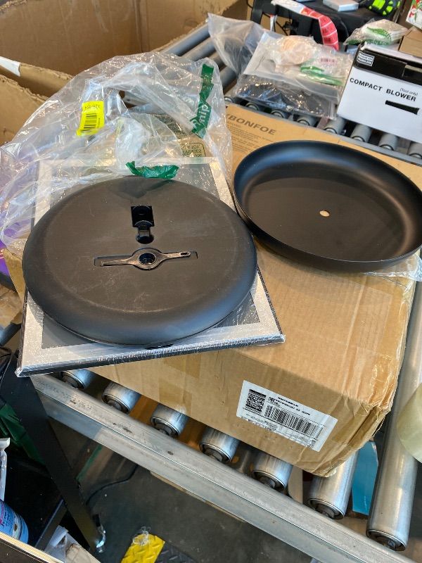 Photo 1 of ***MISSING PIECES*** GUOHONG Heavy Duty Sign Stand Adjustable 8.5 x 11 Inch Sign Holder Aluminum Snap Open Frame Floor Poster Stand Vertical Horizontal Black