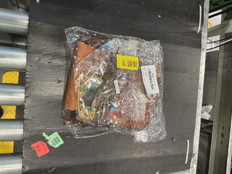 Photo 1 of **MISSING PARTS**
Native American Costume Girls Dress Indigenous American Indians Kids Cosplay 4-5T Brown