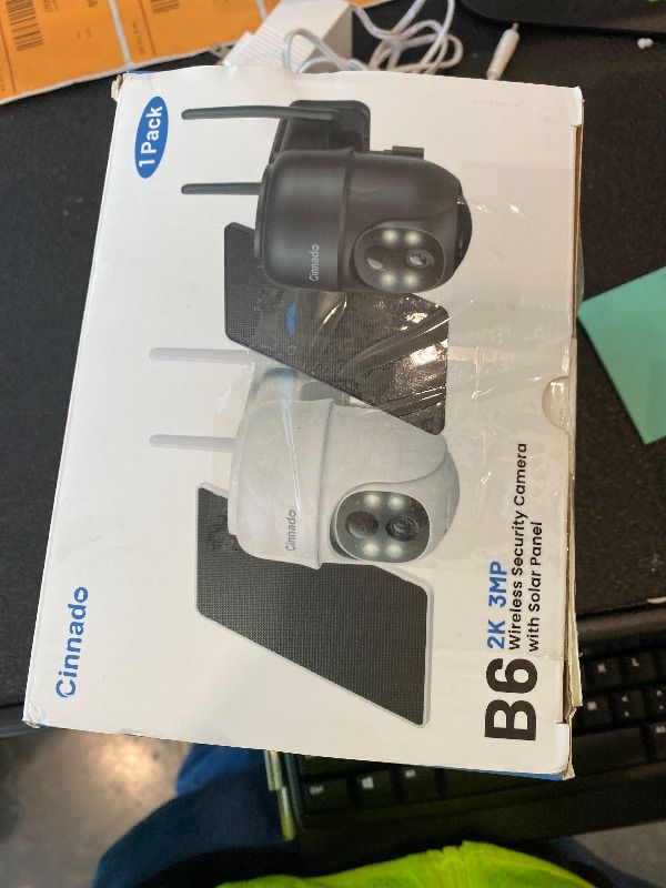 Photo 1 of **MISSING PARTS**
Security Cameras Wireless Outdoor-2K Cameras for Home Security Outside Solar/Battery Powered 2.4G WiFi, 360° Color Night Vision,2 Way Audio, PIR Human Detection,Compatible with Alexa