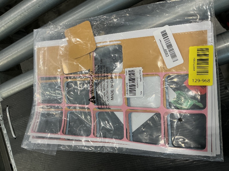 Photo 1 of **INCOMPLETE, SEE LIVE PHOTOS** Yoink 100 Pockets Number Chart with 120 Double-Sided Number Cards, Boho Hundred Pocket Chart for Classroom Homeschool Teachers Kids Learning, Pink