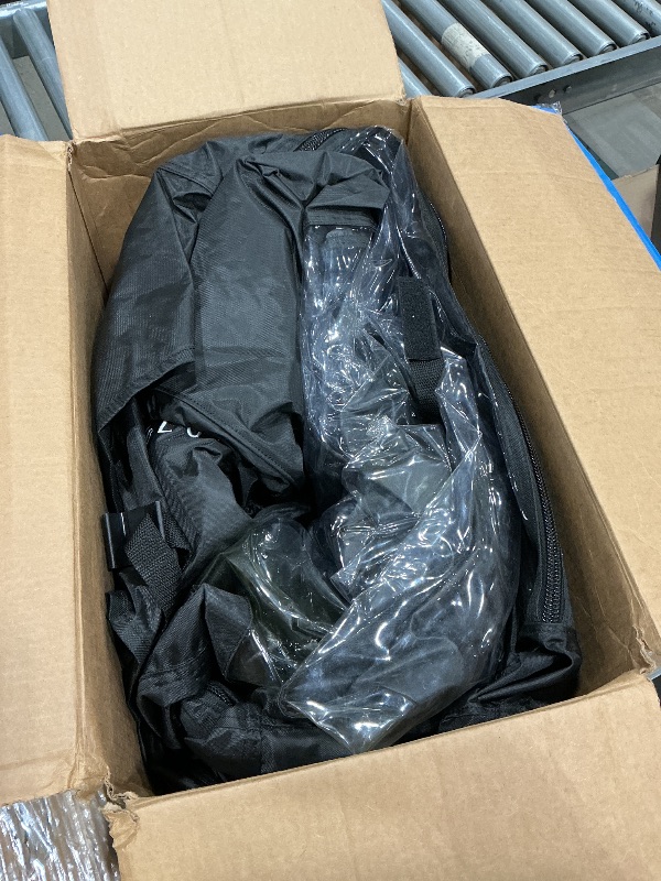 Photo 1 of 10L0L 4 Passenger Golf Cart Driving Enclosure for Club Car Precedent/Onward/Tempo with Extended Roof 94.5", 4-Sided Clear Window 600D Rain Cover All Weather Windproof Waterproof, Black