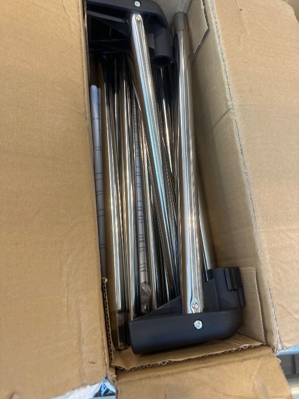 Photo 1 of *mIGHT BE MISSING ITEMS/lOOK AT PIC* APEXCHASER Clothes Drying Rack Foldable, Stainless Steel Laundry Drying Rack Collapsible, Clothes Hanger for Sweater Baby Clothes Towel for Indoor & Outdoor, Portable Clothes Airer for Travel