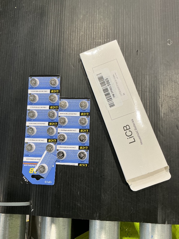 Photo 1 of **MISSING PARTS UNKNOWN**
 20 Pack LR44 AG13 357 303 SR44 Battery 1.5V Button Coin Cell Batteries