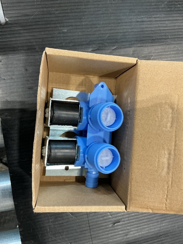Photo 1 of [2025 Upgraded] BlueStars 285805 Washer Water Inlet Valve with Mounting Bracket - Fit Whirlpool Kenmore Kitchen Aid - Replaces 292197 3349451 3354565 AP3094541 KAWS850JQ4 LSQ8243HQ0 7MLSC9545JQ2