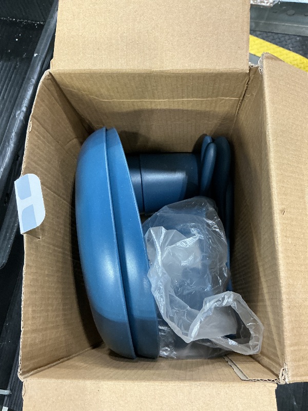 Photo 1 of Wheat Straw Dinnerware Sets, Homienly 20pcs Unbreakable Microwave Dishwasher Safe Tableware Lightweight Bowls, Cups, Plates Set Reusable Dinner Plates Bowls set (Blue)