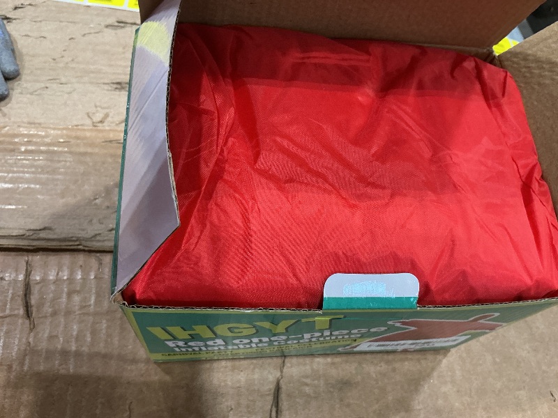 Photo 1 of *USED*
IHGYT Inflatable Masquerade Costume Full body suit Air Blow up Costumes Fancy Dress Ball Party Christmas Carry Funny Cosplay Halloween Carnival Jumpsuit Suit Outfit (orange)