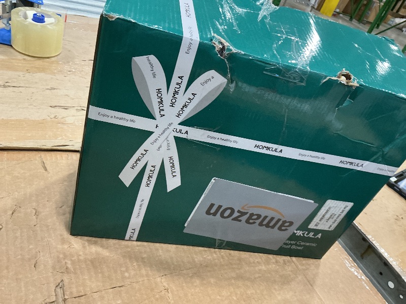 Photo 1 of *USED*
HOMKULA 2 Tier Ceramic Fruit Bowl for Kitchen Counter, Tiered Fruit Basket for Countertop, Modern Multi Layer Fruit Display Stand for Party, Cute (Gold&White, Large)