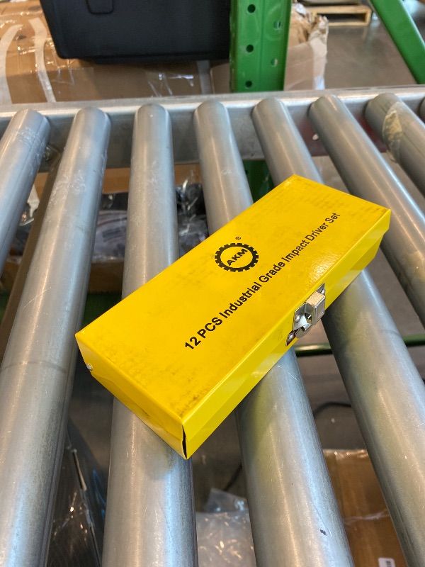 Photo 1 of *USED*
AKM 1/2" Hand Manual Reversible Impact Driver Set Extractor-12 PCS Impact Screwdriver S2 Steel Much More Durable Disengage Rusted Fasteners or Frozen Bolts