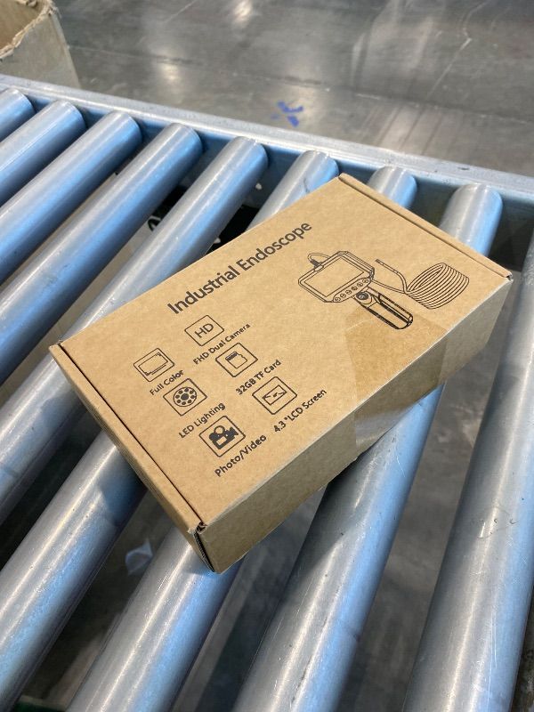 Photo 1 of *USED*
Dual Lens Endoscope Camera with Light, 1920P HD Industrial Borescope with 4.3" LCD, IP67 Waterproof Inspection Camera, 16.4FT Semi-Rigid Cable, 8 LED Lights 32GB Card, for Sewer Pipe Car Repair(Black)