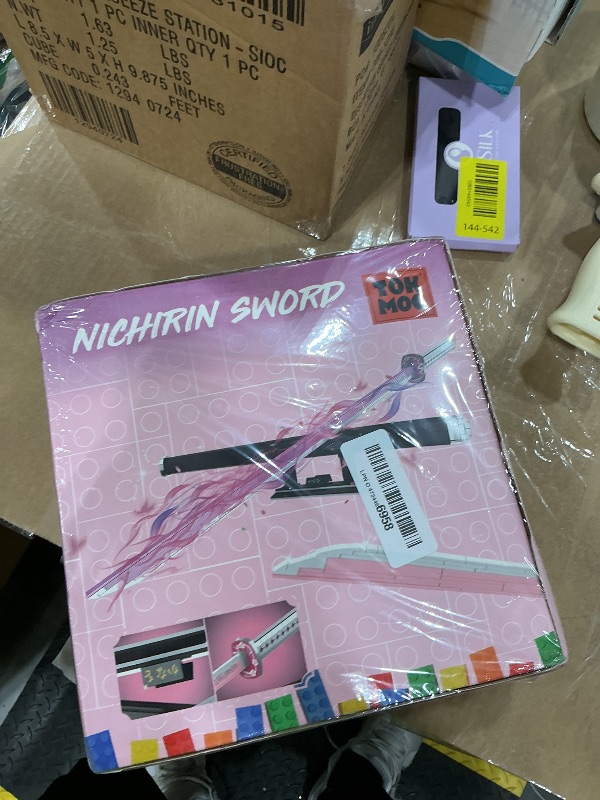 View 2 of *UNTESTED*
Jorumo Swords Building Sets for Girl 8-14, 39in Tsuyuri Kanao Sword Building Block with Scabbard and Stand, Anime Sword Building Toy Gift Katana, 788 Pcs