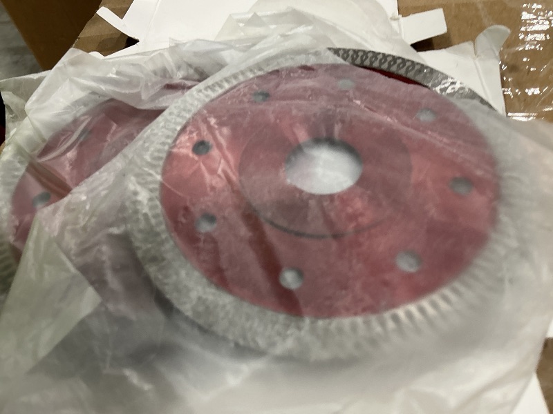 Photo 1 of 10Pcs Diamond Saw Blade for Angle Grinder & Tile Cutter, 4-1/2" Super Thin Indestructible Disc for Smooth Cutting Ceramic, Porcelain Tiles, Granite, Marbles, Concrete, Brick, Block, Stone