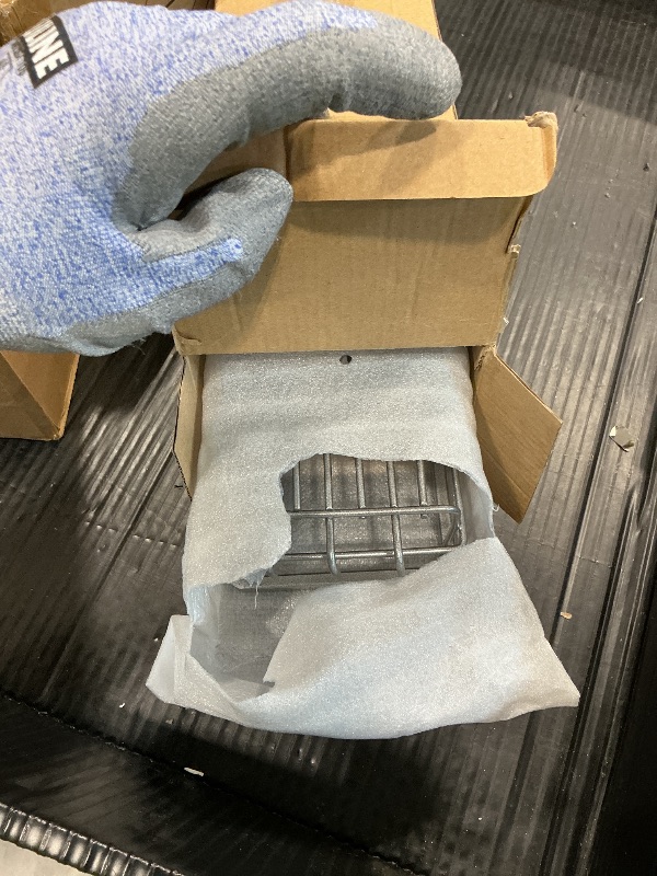 Photo 1 of *MINOR DAMAGE - USED*
OrgCreator Rustproof Hanging Shower Caddy for Shower Chair, Stainless Steel Bathroom Basket for Bath Chair Bench,Showers Caddy Chair, Shampoo Bottle Holder for Elderly, Pregnant, Handicap, Patient