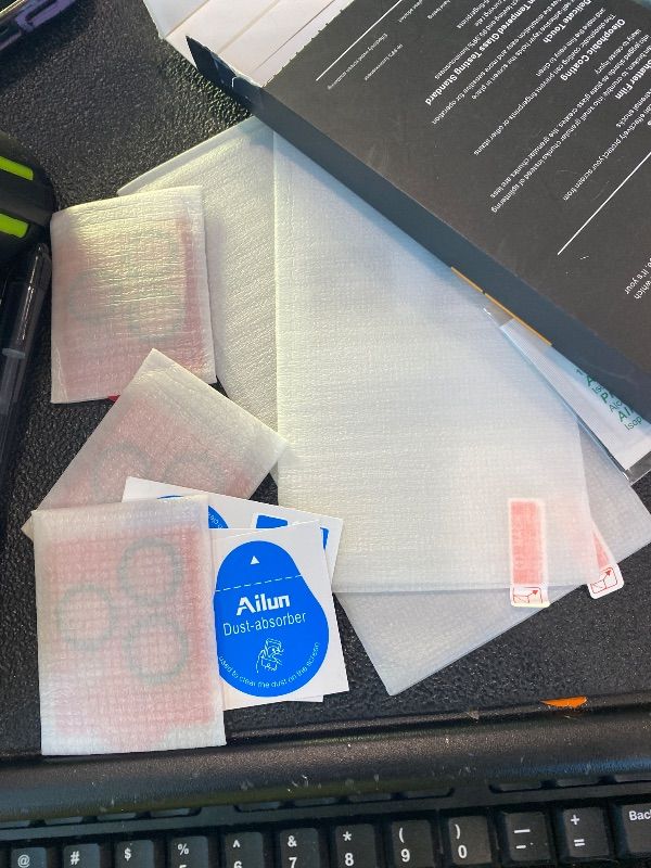 Photo 1 of **SEE PHOTOS**Ailun 3 Pack Screen Protector for iPhone 16 Pro Max [6.9 inch] + 3 Pack Camera Lens Protector with Installation Frame,Case Friendly Tempered Glass Film[9H Hardness][Not for iPhone 16e/16/16 Pro/Plus]