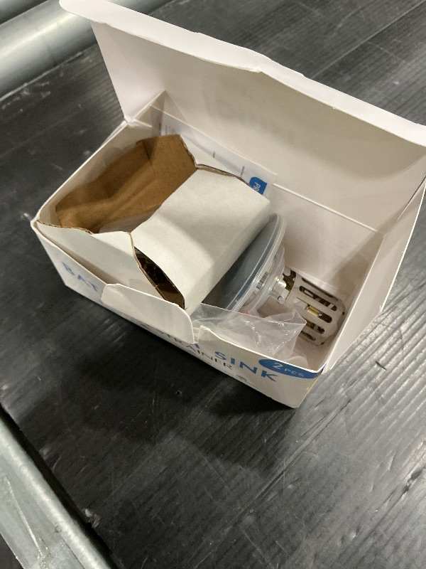 Photo 1 of (2 Pc) Bathroom Sink Stopper-All Metal Sink Stopper-Universal Fit 99% Bathroom Sink Stopper with Removable Stainless Steel Hair Catcher-Bathroom Sink Drain Strainer for (1.1'' to 2.36'' inch) Drain