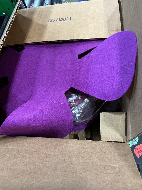 Photo 1 of ***MISSING PIECES*** CAROTE 21pcs Pots and Pans Set, Nonstick Cookware Set Detachable Handle, Induction Kitchen Cookware Sets Non Stick with Removable Handle, RV Cookware Set, Gold and Purple