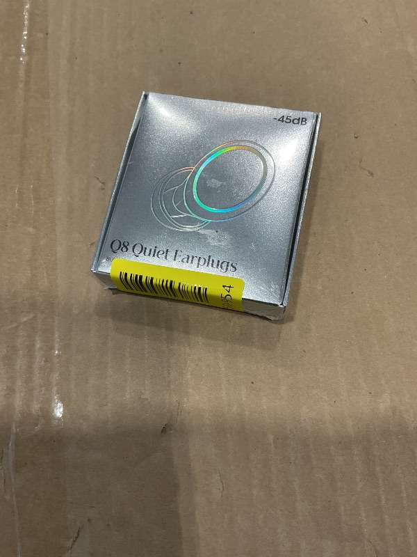 Photo 1 of *UNTESTED*
Ear Plugs for Sleeping 45dB Noise Cancelling Ear Plugs for Noise Reduction & Snoring, Concerts, Earplugs for Sleep, Sider Sleepers Airplane, Silicone Earplugs Reusable Concert Ear Plug +8Tip Obsidian