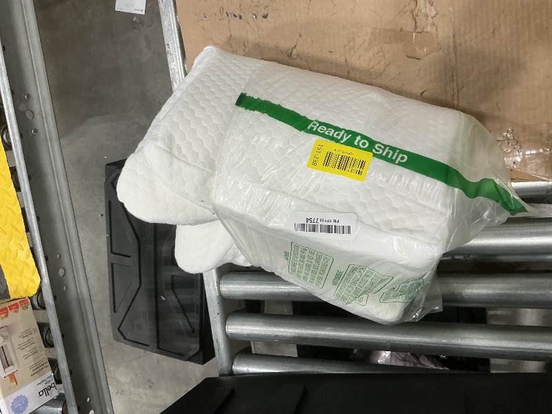 Photo 1 of **WASH RECOMMENDED**Sleep Doctor Approved Cervical Neck Pillow for Sleeping, Ergonomic Contour Side Sleeper Pillows for Adults, Cooling Orthopedic Pillow for Pain Relief Support, Memory Foam Pillows Back Stomach Sleepers