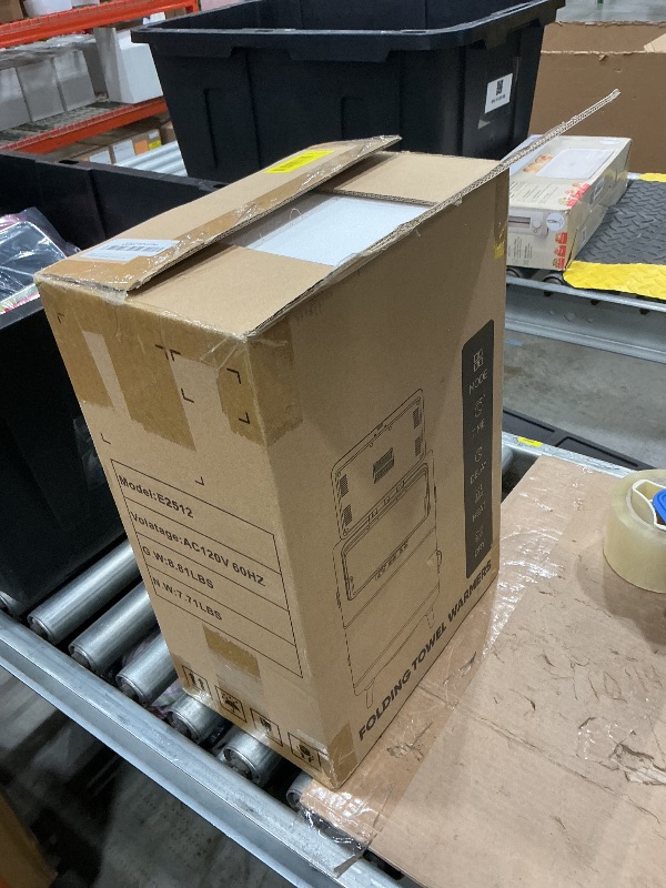 Photo 1 of ***MISSING LEGS*** Tinetton 2025 Large Towel Warmer with 35L Capacity, Foldable Towel Warmer Bucket for Bathroom Fit Oversized Towels Bathrobes Blankets