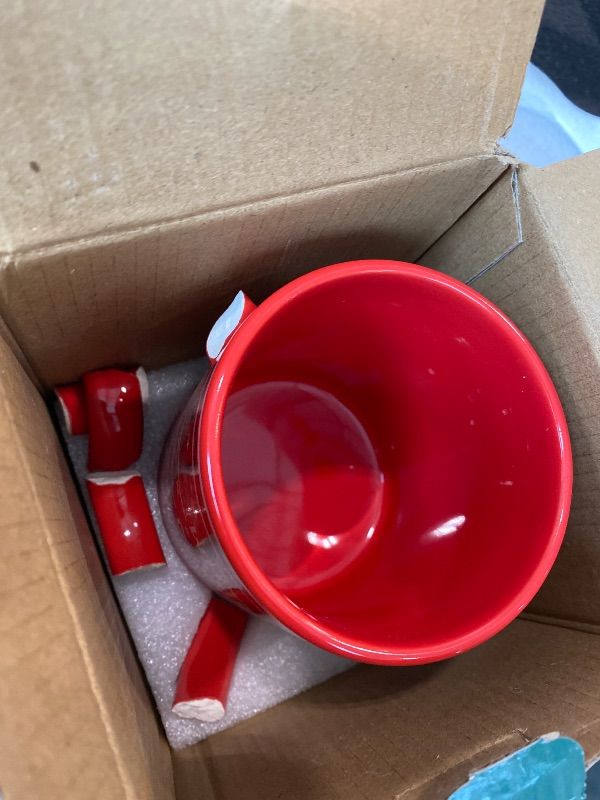 Photo 1 of ***MAJOR DAMAGE*** Christmas Vacation Merch Gifts, Funny Holiday Coffee Mug, 11oz Double-sided Christmas Vacation Drinking Cup, Holiday Party Cups for Table Decor, Novelty Xmas White Elephant Gag Gifts for Women Men