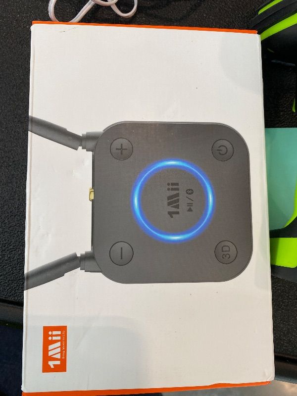 Photo 1 of [Upgraded] 1Mii B06Pro Long Range Bluetooth Receiver, HiFi Wireless Audio Adapter, Bluetooth 5.1 Receiver with 3D Surround aptX HD Low Latency Optical RCA AUX 3.5mm Coaxial for Home Stereo System