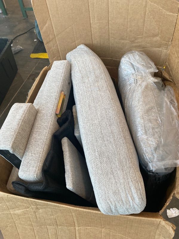 Photo 1 of *USED*
Weture Mid-Century Accent Chair,Modern Linen Fabric Armchair for Living Room,Comfy Upholstered Reading Accent Chairs for Bedroom,Single Sofa Chair with Wood Legs (Light Grey, 1 Pack)