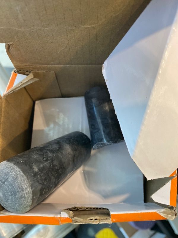 Photo 1 of **BROKEN PESTLE SEE CLERK NOTES**IMUSA USA Small Polished Mortar and Pestle, 3.75”, Granite