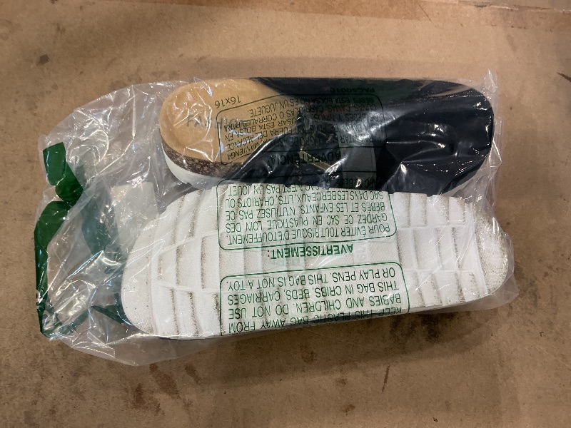 Photo 1 of *MINOR DAMAGE - USED*
SHASINGGE Suede Platform Clogs for Women, Memory Foam Mules Arch Support Cork Footbed, Platform Sandals with Adjustable Buckle Casual Potato Shoes Black26