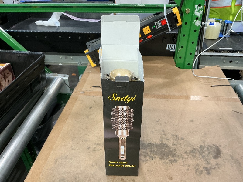 Photo 1 of **MISSING PARTS - Missing clips**
Round Brush for Blow Drying, Nano Thermal Ceramic & Ionic Tech Hair Brush with Boar Bristles, Professional Round Barrel Brush for Styling, Curling & Straightening by Sndyi (2.9 Inch, Barrel 1.7 Inch)