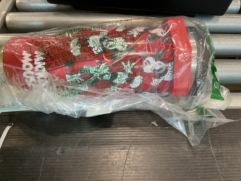 Photo 1 of ***Handel broken***Disney Mickey Mouse All-Over Character Print Red 40 Oz Stainless Steel Water Bottle