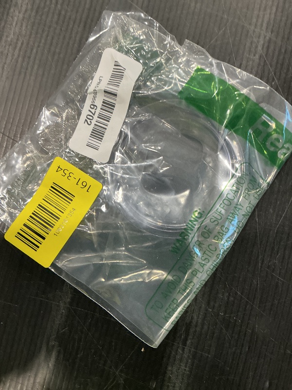 Photo 1 of 10 oz Magnetic Slider Replacement Mug Lid Compatible with Ember First and Second Generation Mugs,Splash-Proof, Black/Clear