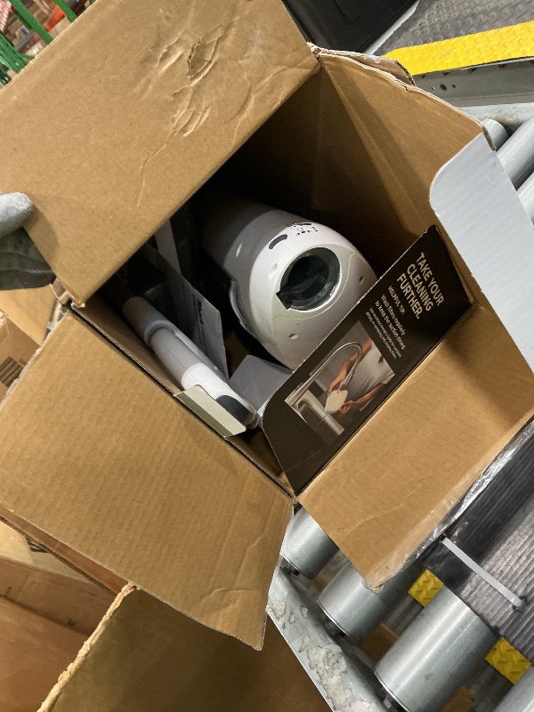 Photo 1 of *MISSING PARTS*
Shark SV1106 Navigator Freestyle Upright Bagless Cordless Stick Vacuum for Carpet, Hard Floor and Pet with XL Dust Cup and 2-Speed Brushroll, White/Grey