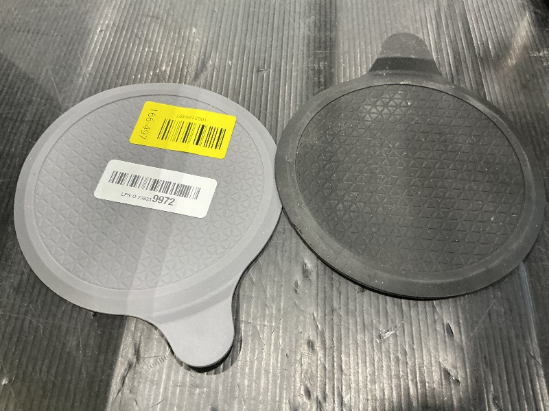 Photo 1 of (4 Pack) Silicone Bathtub Stopper, 6" Extra Large Silicone Drain Plug, Universal Shower Drain Tub Stopper for Kitchen Gadgets Bathroom, White+Blue+Grey+Black