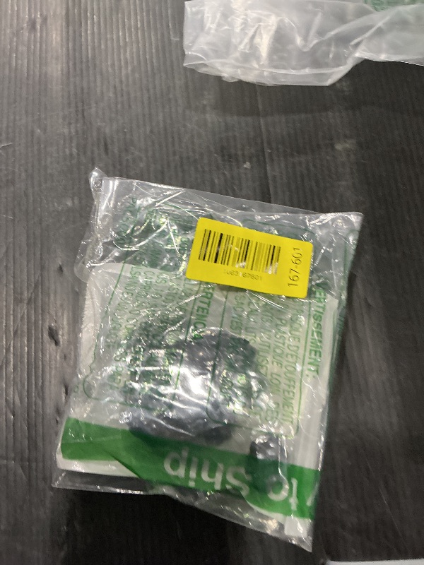 Photo 1 of 1/4"- 20 Thumb Screws Threaded Knurled Thumb Nuts Black Plastic Knobs Clamping Screws Grip Knob Screw for Machine Furniture Umbrella Base Replacement 12 Pcs