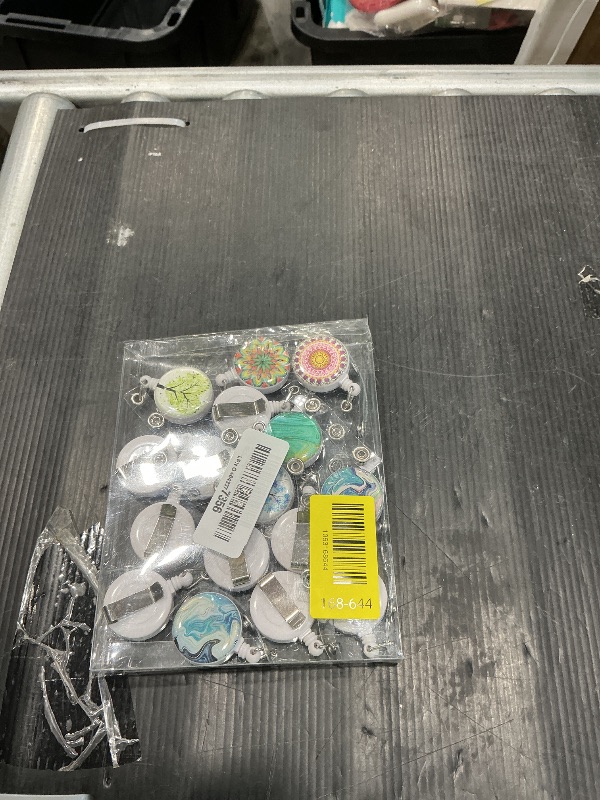 Photo 1 of 16 Pack Badge Reels for Nurses ID Badge Holder with Clip Retractable Badge Holders