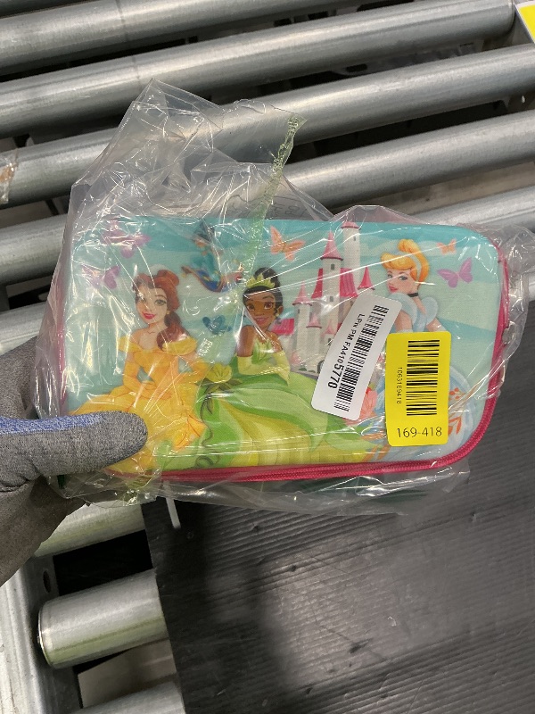 Photo 1 of *MISSING ITEMS UNKNOWN*
Innovative Designs Disney Princess Pencil Case Set with Stickers and Gel Pens for Kids, Molded with Zip Closure