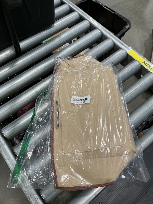 Photo 1 of *USED*
DOIAPUOS Felt Purse Organizer Insert for Longchamp Le Pliage L Bag Handbag Leather edge Longchamp Organizer Insert (Beige, Large)