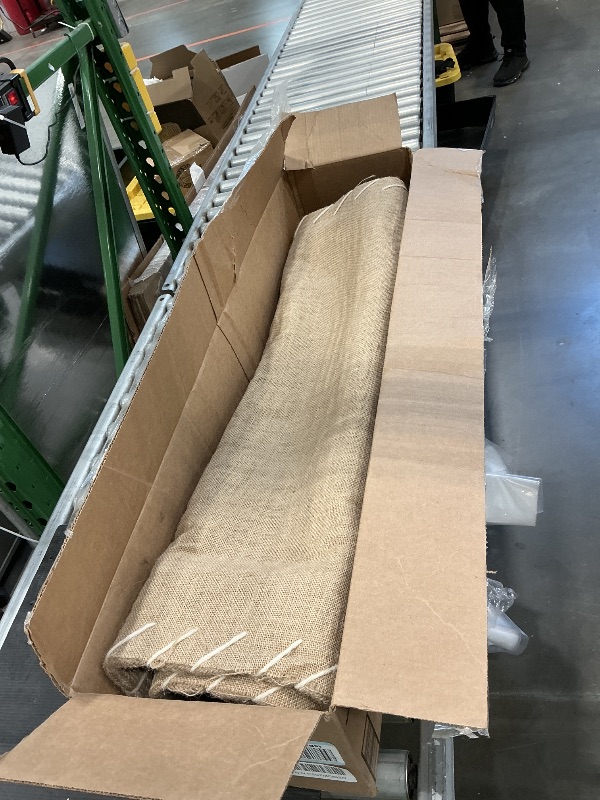 Photo 3 of Color&GeometryHHandwoven Jute Entry Rug - Natural Textured Front Door Mat 36"x60", Non-Slip Durable & Eco-Friendly Doormat for High-Traffic Entrance, Rustic Farmhouse Welcome Mat, Jute Sand