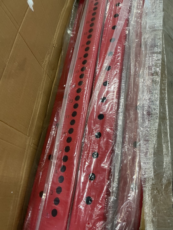 Photo 1 of **BOX 1/2 ONLY MISSING 2/2 PARTIAL SET**Fitvids Power Rack Squat Stand, 1000 Pound Capacity 3“ x 3” for Home Gym with J-Hooks