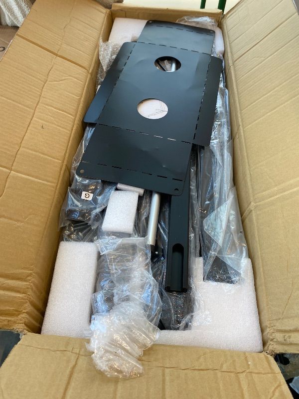 Photo 1 of **MISSING PARTS - Missing the table top**
Marsail 63 x 30 Electric Standing Desk with One-Piece Desktop, Sit Stand Desk with Thickened Tabletop, Height Adjustable Stand Up Desk with Cable Management for Home Office(Frame+Desktop, 2 Packages)