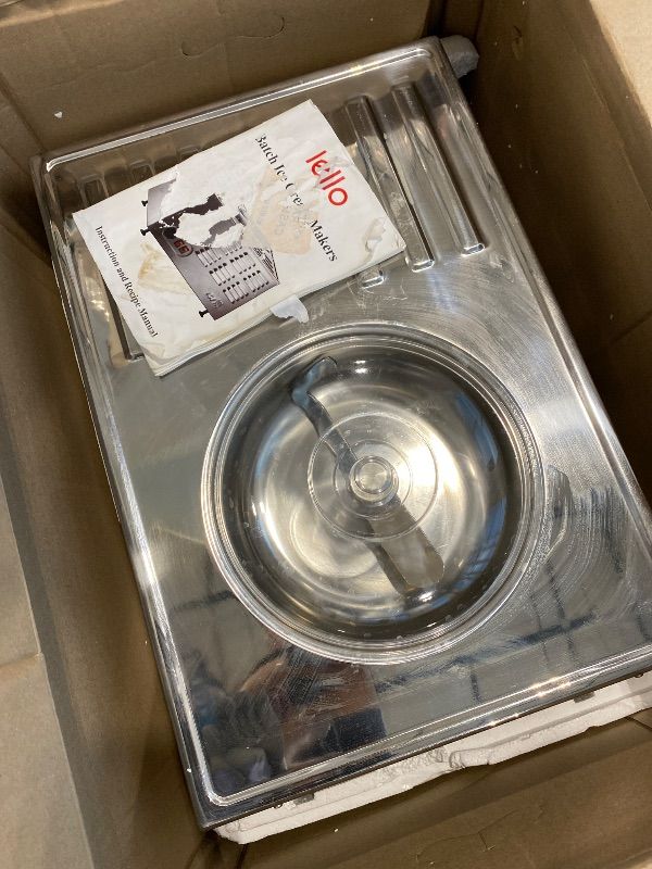 Photo 1 of *UNTESTED*
Lello Musso Pola 5030 Dessert Maker Silver, 2 Quart