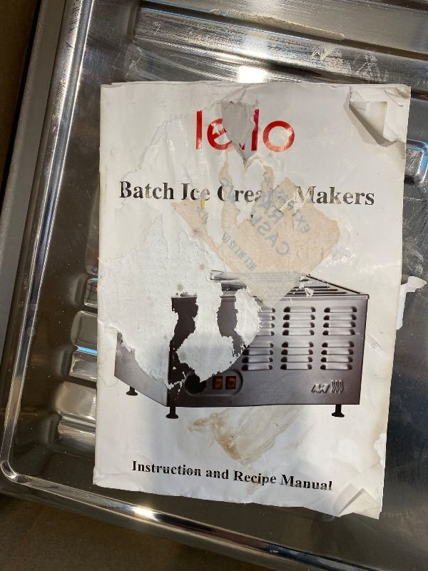 Photo 1 of *UNTESTED*
Lello Musso Pola 5030 Dessert Maker Silver, 2 Quart