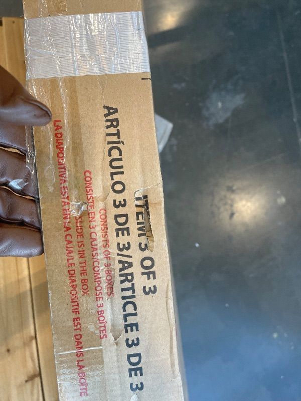 Photo 1 of *PARTIAL SET 3 other boxes sheck clerk comments *  
Backyard Discovery Lakewood Cedar Wood Swing Set with Wave Slide, Clubhouse, Playhouse, Snack Bar Window, Picnic Area, Belt Swings, Trapeze, Full Front Door, Windows, Step Ladder, Outdoor Playset