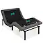 Photo 1 of ***MINOR DAMAGE*** Best Choice Products - Twin XL Size Adjustable Bed Base for Stress Management with Massage, Remote Control, USB Ports - Gray
