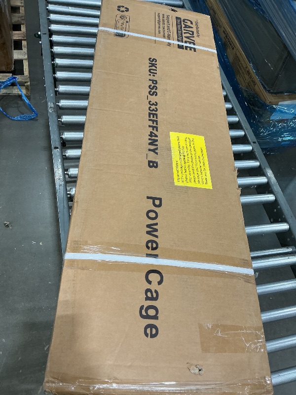 Photo 1 of *PARTIAL SET*
Garvee Power Cage, Multi-Functional Power Racks for Home Gym with Dual Pulley Systems, 1200 LBS Weight Capacity Fitness Squat Rack for Strength Workout with More Training Attachment