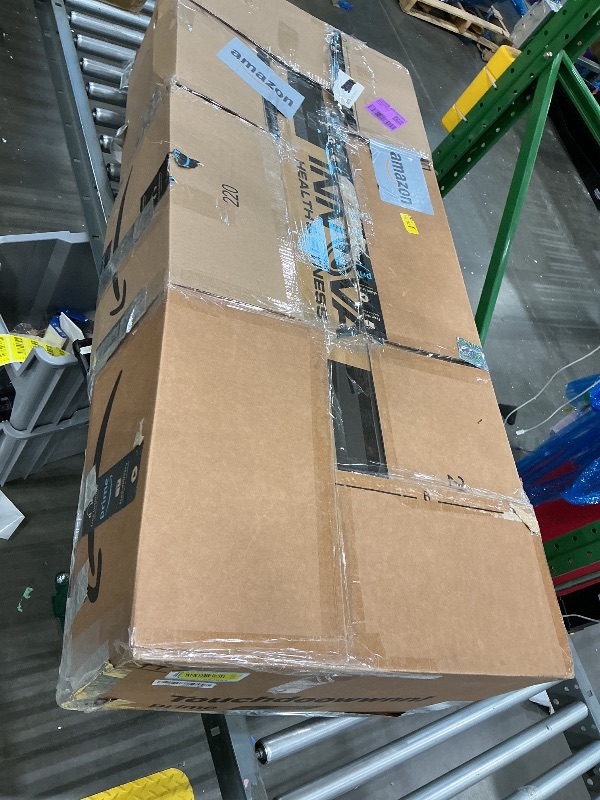 Photo 1 of **MISSING PARTS**
INNOVA HEALTH AND FITNESS ITM5900 Advanced Heat and Massage Inversion Table, Gray/Black